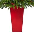 thumbnail image 7 of Nearly Natural 62" Snow Tipped Spruce Artificial Christmas Tree with Frosted Berries and Pinecones, Prelit with 100 Clear LED Lights, 7 of 7