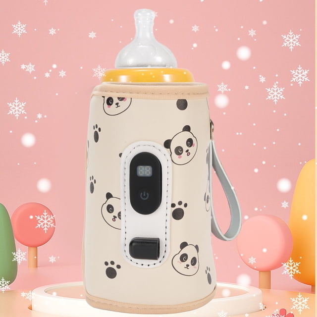 Baby Bottle Warmer, Accurate Temperature Control Fast Bottle Warmer LED Display Multifunctional for Breastmilk for All Bottles