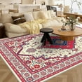 thumbnail image 2 of 5.3'x7.5' runner carpet runway carpet area rug modern area rug non slip plush area rug, 2 of 10