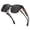 Leopard/Gray Lens, variant on Women's Trendy Large Square Polarized Fit-over Sunglasses Leopard