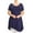 Navy, variant on Women's Plus Size Solid Tunic Top