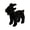 Black, variant on FashionCha Sheep Stuffed Animal Toy Plush Doll Lifelike Cartoon Figurine Play Partner Soft Simulation Suitable for gift giving home decoration living rooms bedrooms offices cribs cars Black