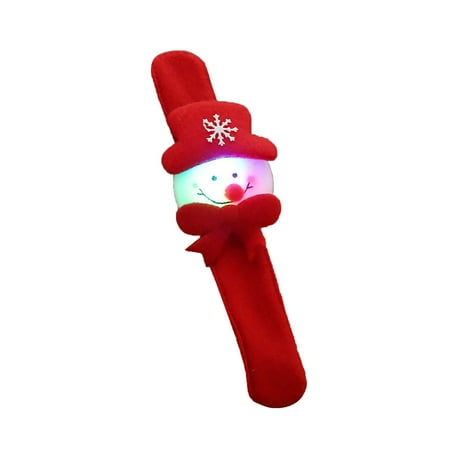 

Christmas Accessories Children s With Lights Children s Christmas Clapping Rings Clapping Bracelets