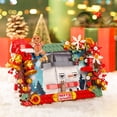 thumbnail image 4 of Modelo de marco de fotos navideño Building Blocks Cospro, 4 of 8