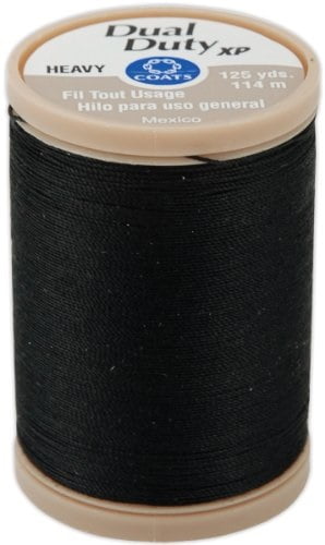 125-Yard Coats Thread /& Zippers and Dual Duty XP General Purpose Arctic White