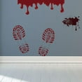thumbnail image 4 of Lubelski Window Decals Halloween Horror Theme Decorative PVC Bloody Handprints Footprints Floor Stickers Home Decor 7, 4 of 7