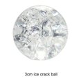 thumbnail image 3 of Cateissary Fuente de agua de cristal con bola de grietas para paisajismo, decoración artesanal DIY, bonsái, sala de estar, hogar, fotografía, Decoración del hogar bola de crack de hielo de 3 cm, 3 of 6