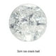 thumbnail image 5 of Bearachild Bola de cristal transparente para grietas, decoración DIY para pecera, bonsái, sala de estar, accesorios de fotografía para el Decoración del hogar bola de crack de hielo de 3 cm, 5 of 6