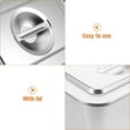 thumbnail image 3 of Stainless Steel Compost Bin For Kitchen Indoor Countertop Compost Bucket With Lid For Food Waste Kitchen Storage Bin With Lid, 3 of 7