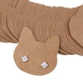 thumbnail image 3 of 100 Pcs Kraft Earring Display Tags Cards Jewelry Holders, 3 of 8