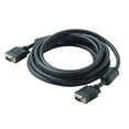 thumbnail image 2 of Steren 10ft SVGA DE15HD Male-to-Male Monitor Cable with Ferrite Cores – High-Performance VGA Display Cable, Black, 2 of 2