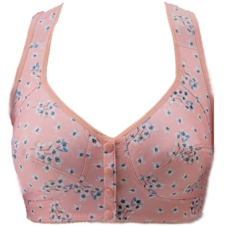 

FORHVIPS Plus Size Bra for Women Laktationsweste ohne Stahlring Laktationsweste BH Rückenverstellung Yoga-Lauf-BH Womens Plus Size Full Coverage Underwire