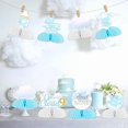thumbnail image 2 of On Cloud 9 Baby Shower Party Table Decorations 8pcs Cloud Baby Shower Honeycomb Centerpiece Double-sided Printing Blue Baby Shower Centerpieces for Tables Boy Cloud Nine Party Decorations, 2 of 6
