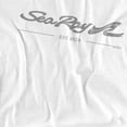 thumbnail image 2 of Sea Ray Est 1959 White Unisex Adult T Shirt, White, Large, 2 of 4