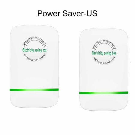 

Energy Saver - Electricity Saving Box - Electric Power Saver - Power Factor Saver Device Balance Current Source Stabilizes Voltage Supply 90-250V(2pcs)