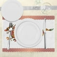 thumbnail image 3 of Ambesonne Dragon Place Mats Set of 4, Floral Ornate Folk Body, Standard Size, Multicolor, 3 of 6