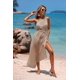 thumbnail image 5 of Beach Sarong Paleo Traje de baño semitransparente para mujer con falda con flecos, 5 of 5
