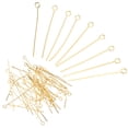 thumbnail image 4 of 100Pcs Eye Pins Jewelry Making Pin Heads Eye Jewelry Head Pins for DIY Jewelry Making, 4 of 4