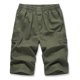 thumbnail image 2 of Pantalones cortos holgados e informales de talla europea para hombre, pantalones cortos de calle recortados con múltiples bolsillos, 2 of 4