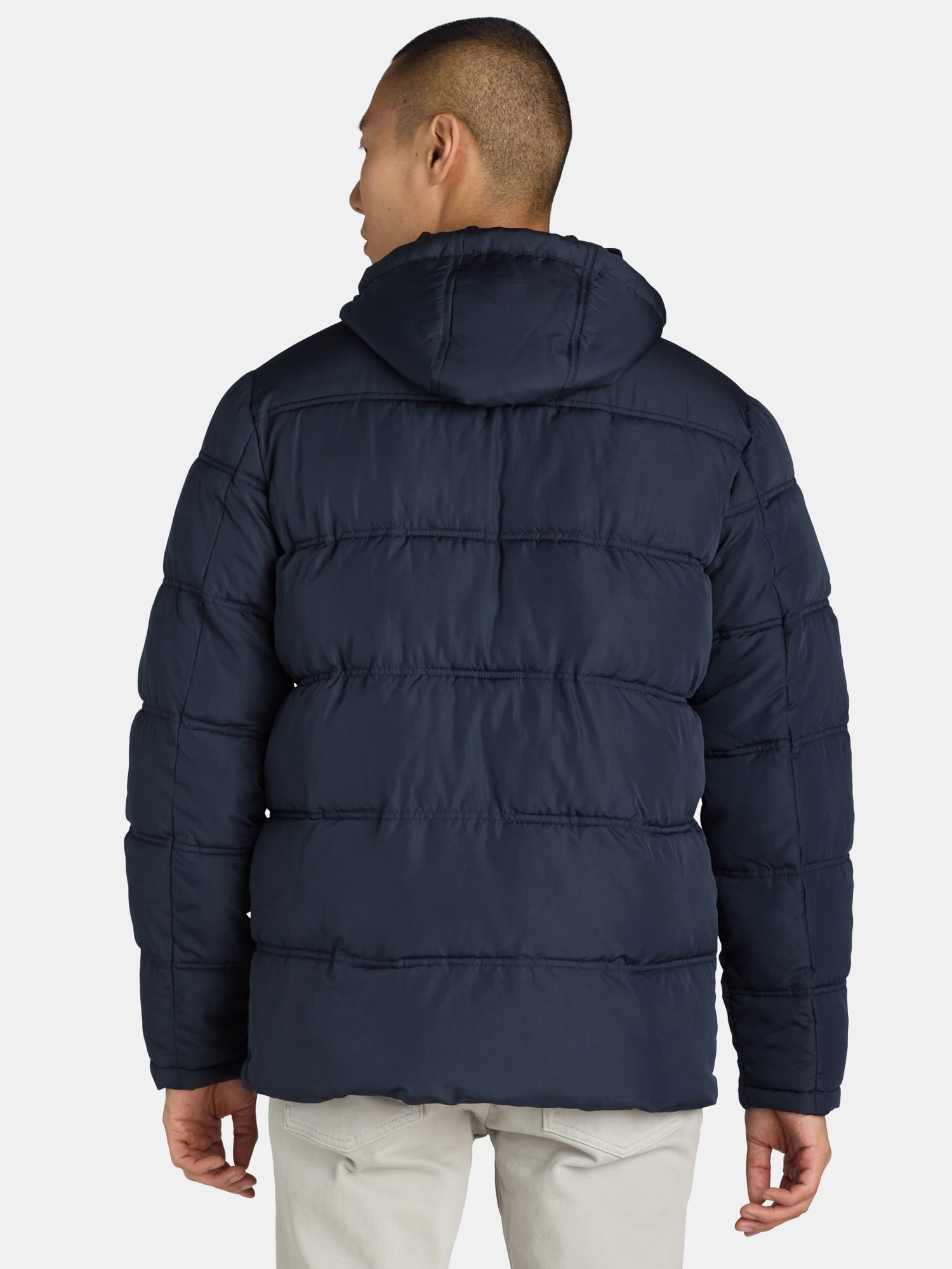 Big Chill Men’s Quilted Puffer Coat with Hood, Sizes M-XXL