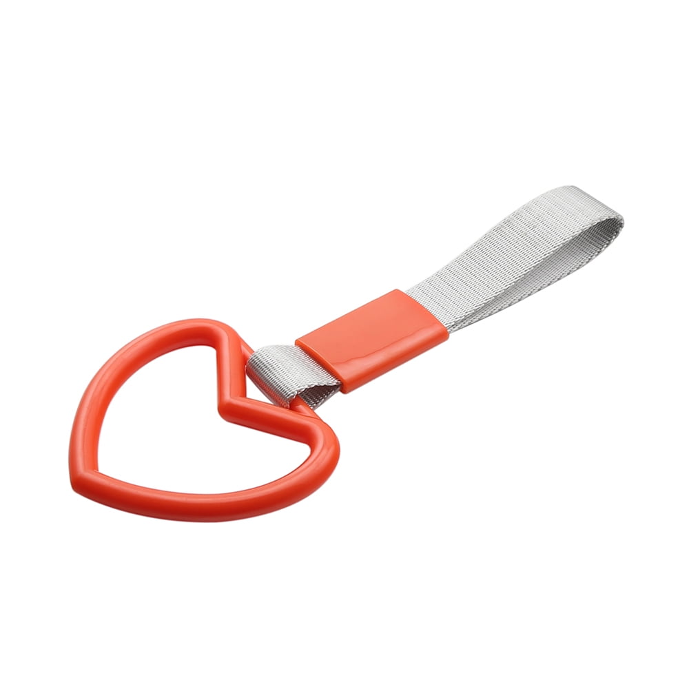 Entweg-Train Bus Handle Strap Charm Tsurikawa Ring Heart JDM Train Bus Handle Hand Strap Drift Charm Strap Drift