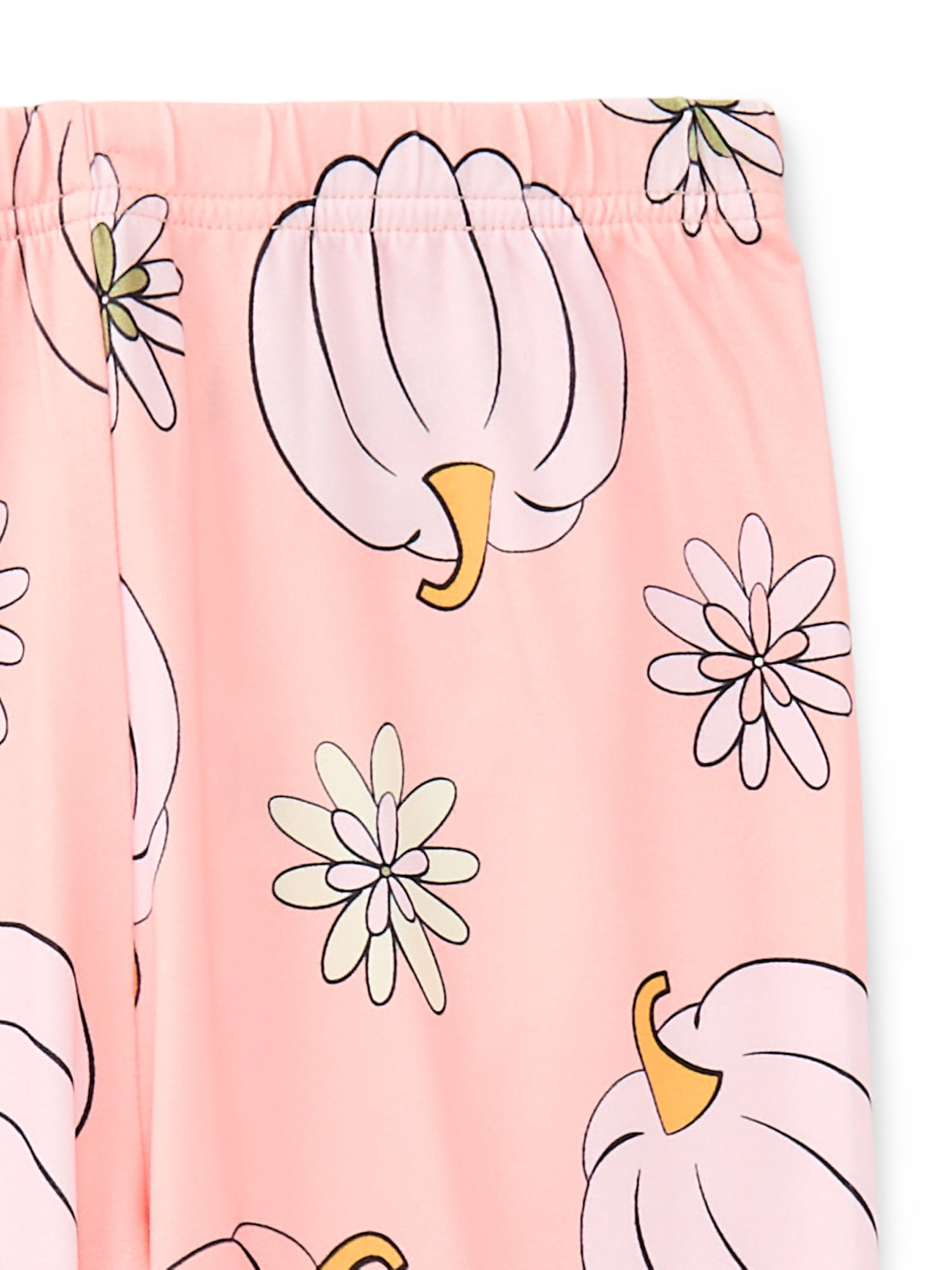 Major Cuddles Girls Long Sleeve Top and Pants Snug Fit Pajama Sleep Set, 2-Piece, Sizes 4-12