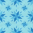 thumbnail image 1 of Ahgly Company Machine Washable Indoor Square Transitional Deep Sky Blue Area Rugs, 7' Square, 1 of 7