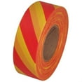 thumbnail image 5 of Tape Planet Red and Yellow Safety Striped Flagging Tape 1 3/16" x 31.200 ft Roll Non-Adhesive, 5 of 5