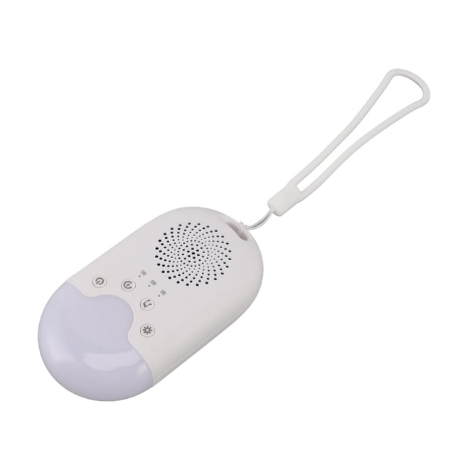 Small Sound Machine, USB Rechargeable Timer Travel Sound Machine 8 Sound for Nursery
