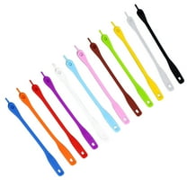 LIFKOME 12pcs Silicone Wine Glass Marker Drinking Cup Identifier Cup Sign for Bar Party (Assorted Color)