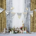 thumbnail image 3 of BalsaCircle 3" x 28 feet Silver Extra Ruffled Tissue Paper Garlands Wedding Party Hanging Decorations, 3 of 8