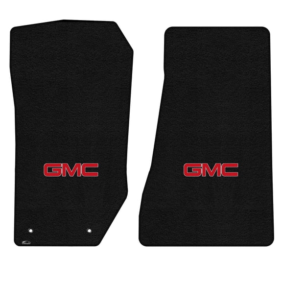 Lloyd Mats-SONOMA (S15) PICKUP 1994-2004 2PC Mats BLACK ULTIMAT GMC LOGO
