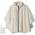 thumbnail image 1 of LEEYNEER Poncho Imperméable à Capuche pour Adultes Femmes avec Poches, 1 of 6