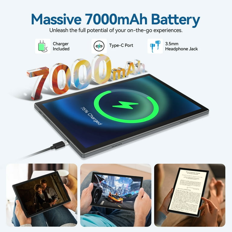 Android 14 10インチタブレット 8GB RAM 64GB ROM Amazon.com : Android 14 Tablet, 10 Inch 8GB RAM+64GB ROM+1TB