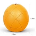 thumbnail image 2 of Puzzle Cube Yealvin 3D Fruit Cube 3 × 3 Magic Speed Cube naranja, 2 of 7