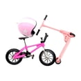 thumbnail image 3 of Mini modelo de juguete de bicicleta, modelo de bicicleta de simulación, modelo de escena, accesorios de decoración de casa de muñecas ornamentales rosa, 3 of 8