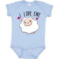 thumbnail image 3 of Inktastic I Love Ewe Cute Sheep Boys or Girls Baby Bodysuit, 3 of 5
