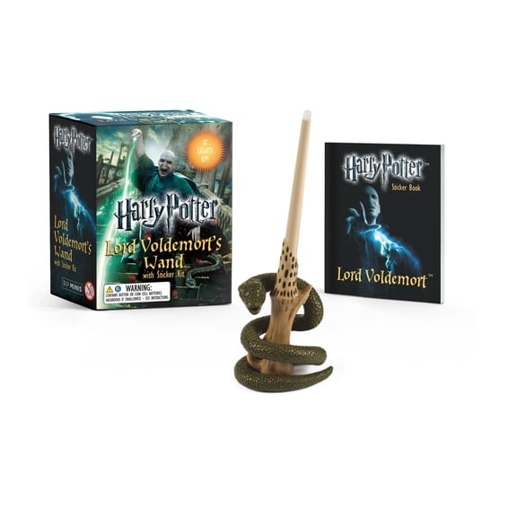 Rp Minis Harry Potter Lord Voldemort's Wand with Sticker Kit, (Paperback)