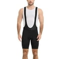 thumbnail image 4 of Santic Mens Cycling Bib Shorts Padded Cycle Bib Tights Mens Padded Biking Bib Shorts With Pocket, 4 of 7