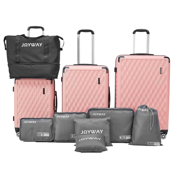 Joyway Luggage Set 3Piece Hard Sided Luggage with Spinner Wheels Unisex Business Rolling