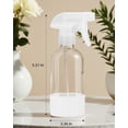 thumbnail image 2 of 8oz Glass Spray Bottles with Long Silicone Sleeve, White, 2 of 8