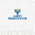 thumbnail image 4 of Inktastic Happy Hanukkah with Menorah Girls Toddler Dress, 4 of 5