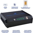 thumbnail image 3 of Viking Security Safe VS-37PZ Two Gun Safe with FBI Certified Fingerprint Safe Biometric Safe Sensor & Keypad 2 Handgun Capacity Pistol Safe, 3 of 8