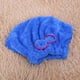 thumbnail image 4 of Envoltura de Toallas de Microfibra Ecomeon para el Cabello Secado Instantáneo Azul, 4 of 6