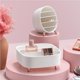 thumbnail image 5 of Organizador De Cosméticos Con Partición Desmontable Exquisito Soporte De Maquillaje Caja De Almacenamiento De Maquillaje De Gran Capacidad Para Dormitorio Baño Vestidor Yuarrent HA017985-00, 5 of 7