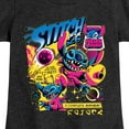 thumbnail image 3 of Disney - Lilo & Stitch - Stitch Comic  - Toddler & Youth Girls Short Sleeve Graphic T-Shirt, 3 of 5