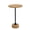 Light Brown/Black, variant on JONATHAN Y Calix 23.5" Contemporary Minimalist Metal/Cork Round End Table, Light Brown/Black