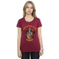 thumbnail image 2 of Harry Potter Womens Gryffindor Crest Cotton T-Shirt, 2 of 3