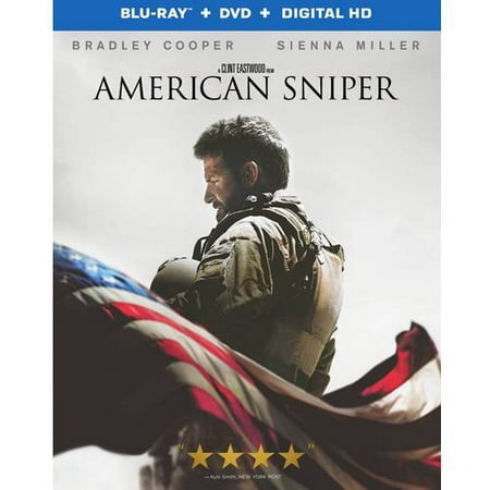 American Sniper (Blu-ray + DVD + Digital HD with Ultraviolet)