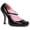 Black, variant on Ellie Shoes E-423-Babydoll 4" Heel Woman's Patent Mary Jane with 1"Concealed Platform.